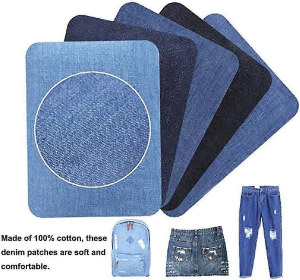 Strykelapper for jeans, barn og voksne