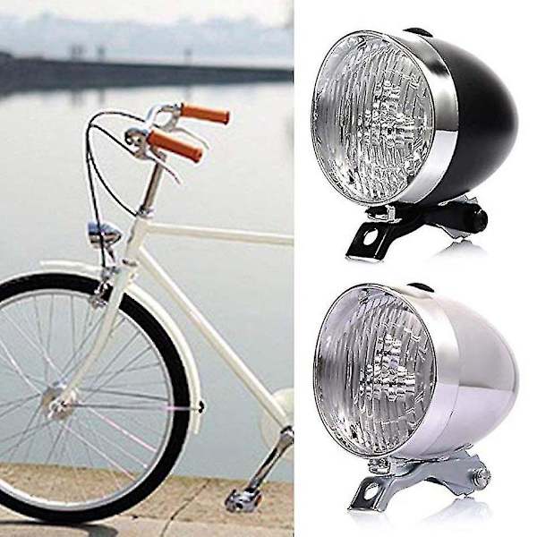 Cykellygte 3 LED Retro Klassisk Cykel Forlygte Cykel Retro Forlygte Forreste Tågelampe