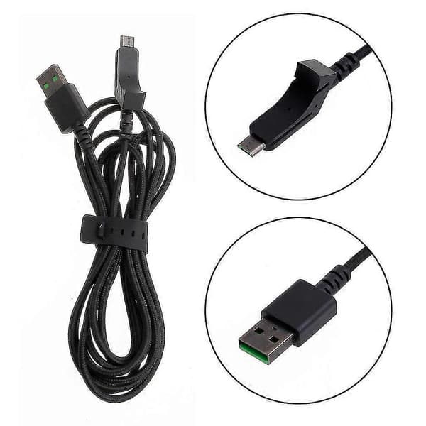 För Razer Lancehead Trådlös Mus Usb-kabel Slitstark Mus Tråd