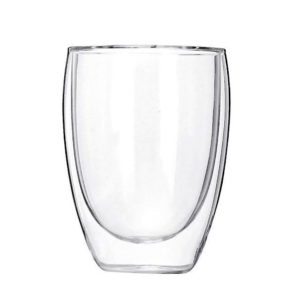 200 ml kaffeglas dubbelväggigt värmeisolerat dricksglas tekopp kaffemugg
