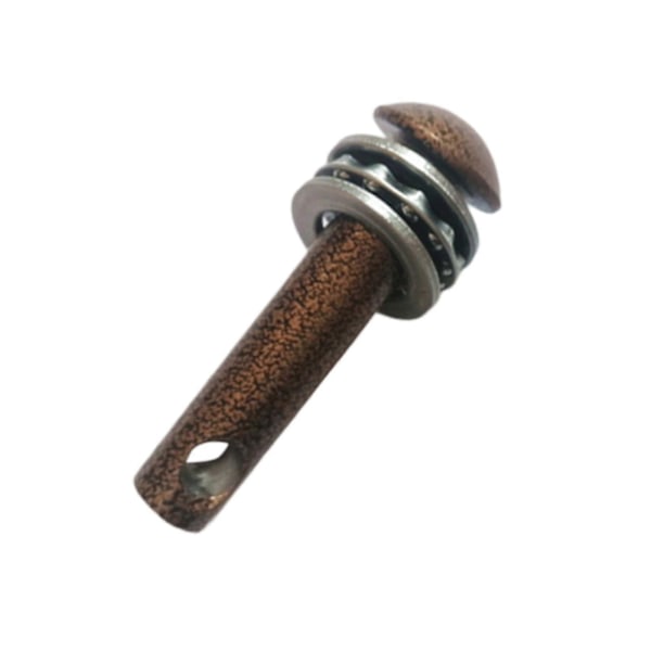 Hengekøye Pin Plugg Tilbehør Hengekøye Toppbolt for Hengekøye Hengende Kurvstol Hvit Coffee 8cmx2.5cm