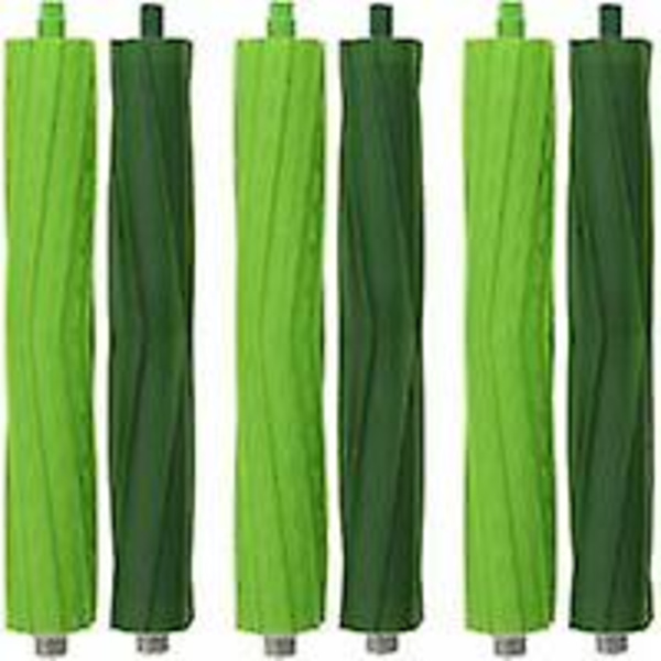 Sats med 3 extraktorrullar kompatibla med Roomba E5 / I7. Centralt borste ersättningstillbehörssats E5 E6 I7 I7+ Extractor 3-pack totalt.