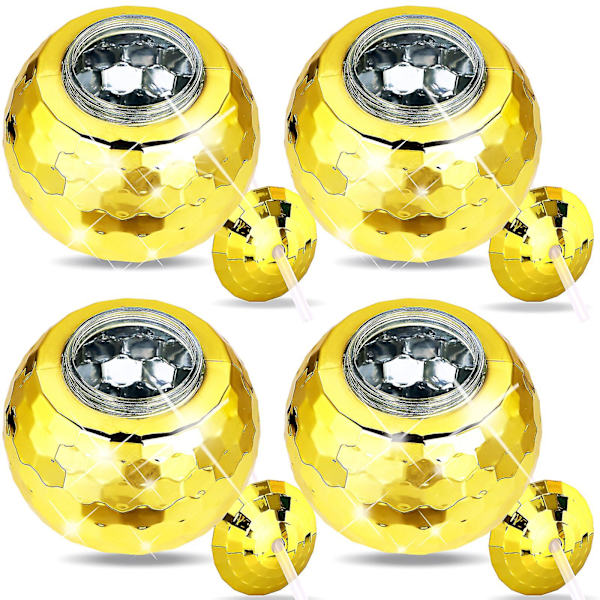 4 st Disco Vinglas Disco Flash Ball