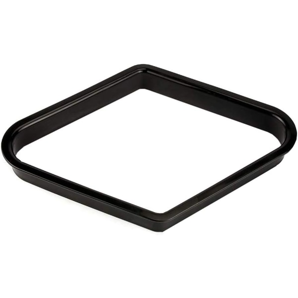 Plastbilliardkuleholder i 9-ball diamantform, billiardtrekantsholder for billiardbord som passer til baller i størrelse 2-1/4 tommer, sportstilbehør