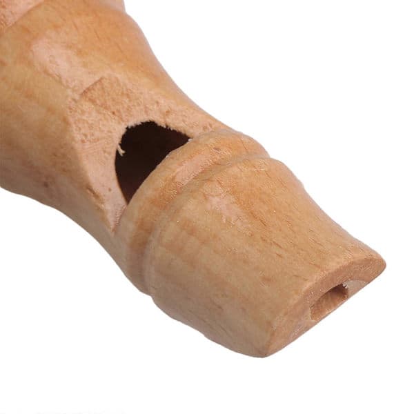 10,5x4cm pitkä puinen käkikello viheltävä harjoitteluun