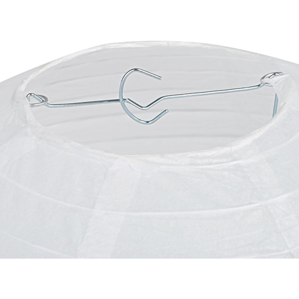 10 stk. Papirlanterner Hvide Runde Papirlanterner, Bryllup Have Bryllupsfest Dekoration 12 inch