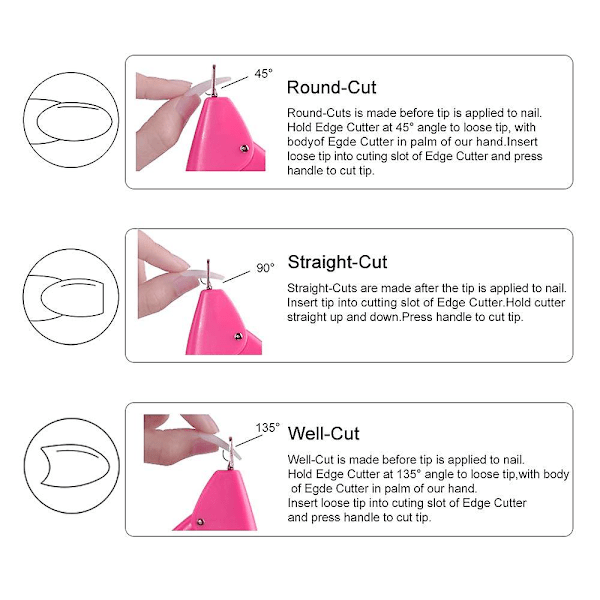 Akrylnagelsax, akrylnageltång falska nagelklippare falska nagelklippare nagelspetstrimmer konstgjord nagelklippare nagelspetstrimmer för artifici