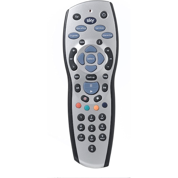 Sky+ HD-fjärrkontroll – För SKY HD Rev.9FUniversalfjärrkontroll - Kompatibel med Sky+ HD digibox – silver