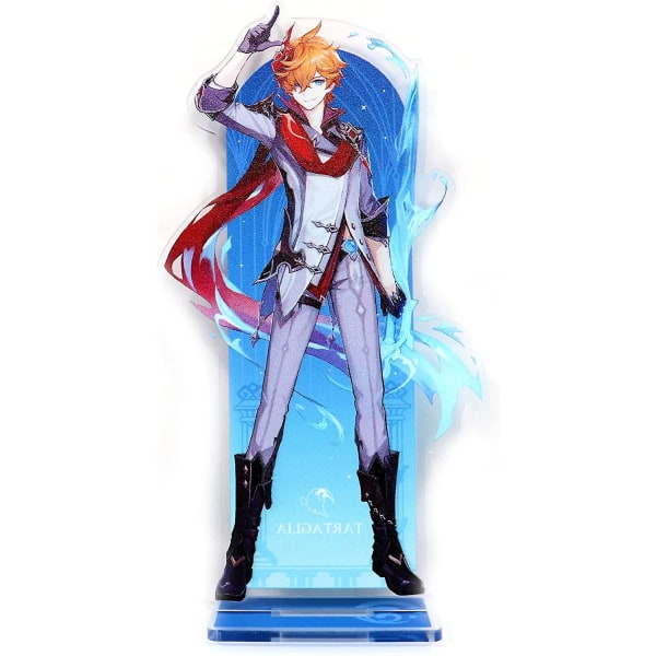 Hieno Genshin Impact -figuurijalusta. Genshin-seisova figuuri (tartaglia) Tartaglia -