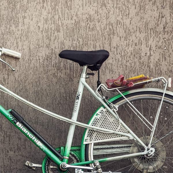 Vanntett setetrekk til sykkel Svart