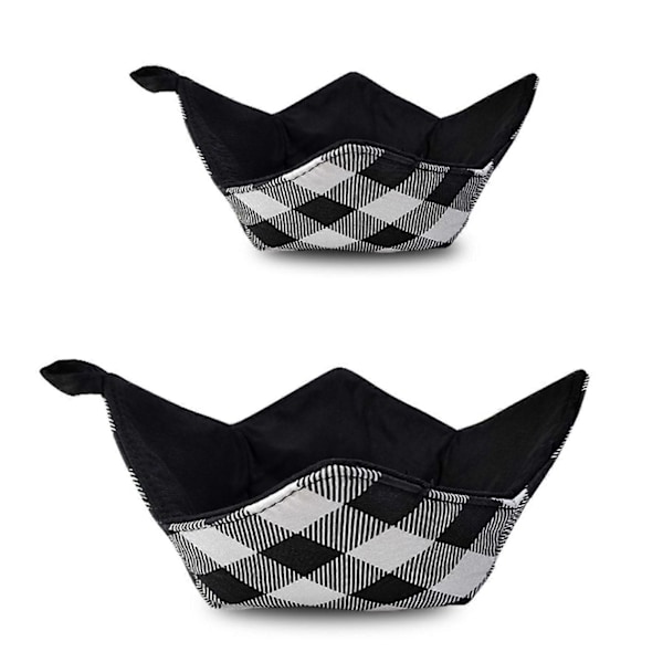 Varm Skål Holder Svampe og Mikrofiber Små Skåle Store Skåle Låg til Mikrobølgeovn Varmeplade Skål til Hjemmekøkken 2