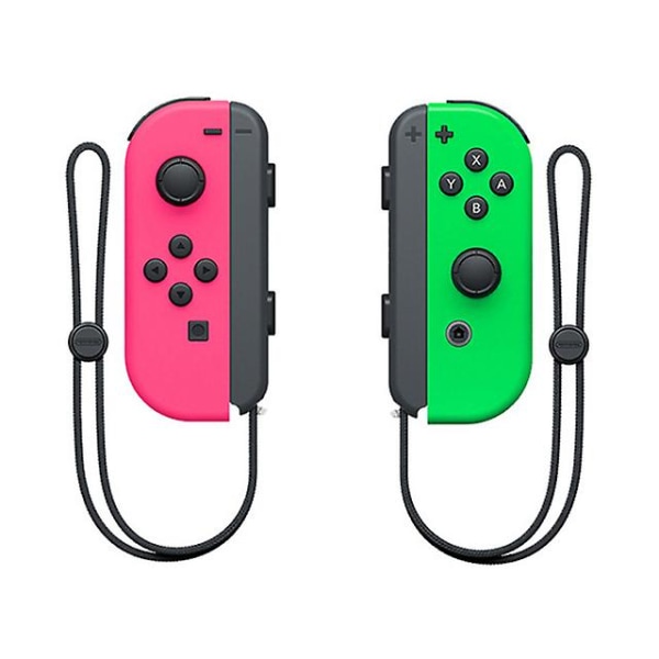 Joypad For Nintendo Switch Trådløs Gamepad Joy Wireless Bluetooth Switch Gamepad Motion Control - Pink + Green