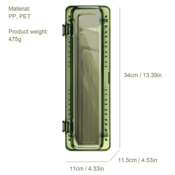 Matfoliedispenser med skyvekutter - Matfoliedispenser for strekkfilm