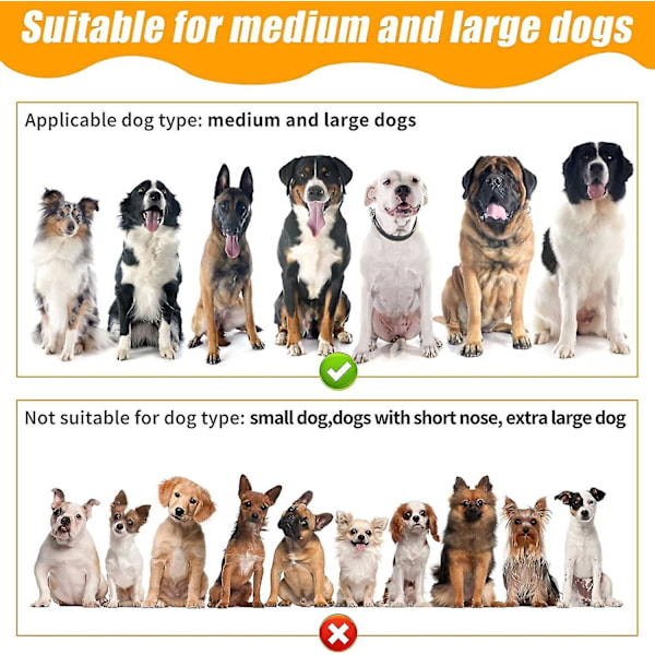 Hundebriller Solbriller med UV-beskyttelse Justerbar Rem Vindtæt Anti-dug Udendørs Dyrebriller Black frame x silver glass