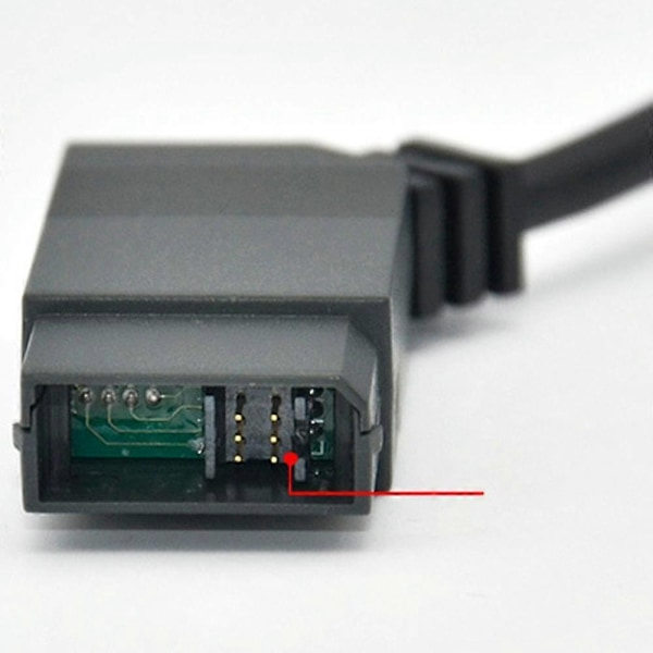 Isoleret programmeringskabel med USB LOGO, egnet til Siemens LOGO serie PLC RS232 LOGO PC-CABLE PC-6ED Sort