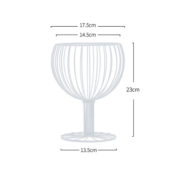 Lys luksus smidd jern høy-fots fruktplate hjem tallerken display stativ tallerken fruktkurv,c