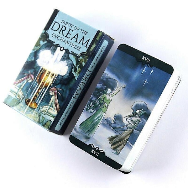 Tarot of the Dream Enchantress Kortstokk Tarotkort Spådomskort Familieselskap Fritidsunderholdning Bordspill The Essential Tarot