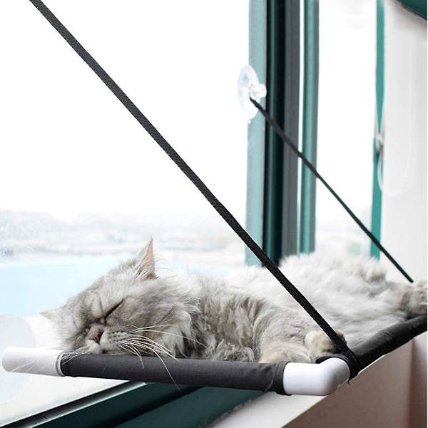 Kattfönsterplatser, katttillbehör, fönsterplats fönsterlounger katthängmatta för klättring väggkatter