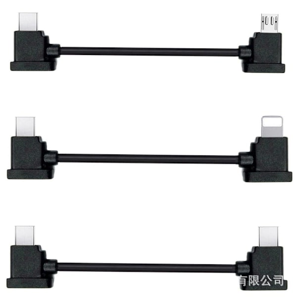 Kabel til belysning / USB Type-C / Micro-USB til DJI Mavic Air2 mini2 USB Type-C PVC 15CM USB Type-C PVC 15 cm