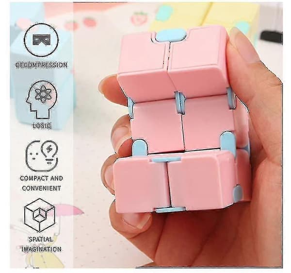 Cube Pakke, Cube Legetøj, Cube Fidt Legetøj, Cube, Uendelig Cube, Lindre Stress, 's Underholdning