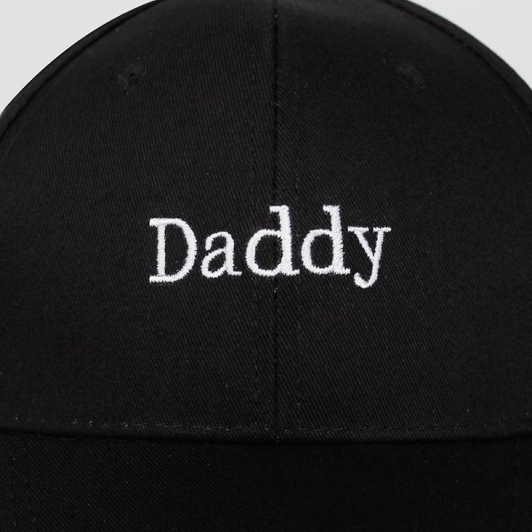 Pappa Broderad Justerbar Cap Bomull Justerbar Dad Hat Solid Baseball Cap Unisex Hiphop Hattar Snapback Cap Hatt white