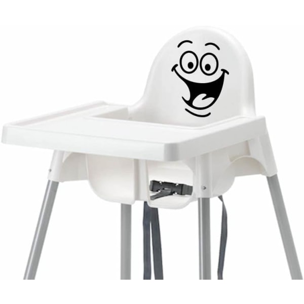Smiley Face Toilet Sticker - Sjov Toilet Sticker til Badeværelset - Toilet Sæde Sticker - Vinyl Klistermærke