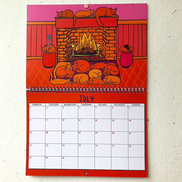 2024 Kattungekalender | 2024 Väggkalender | Kattkalender | 2024 Väggplanerare 2024