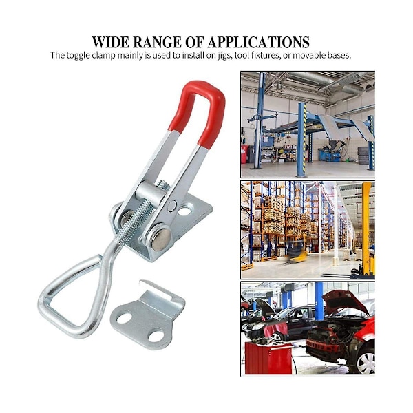 10 stk. Toggle Latch Clamp, 304 rustfrit stål trækhaspe låse, hurtigudløsende håndværktøj Toggle Cla
