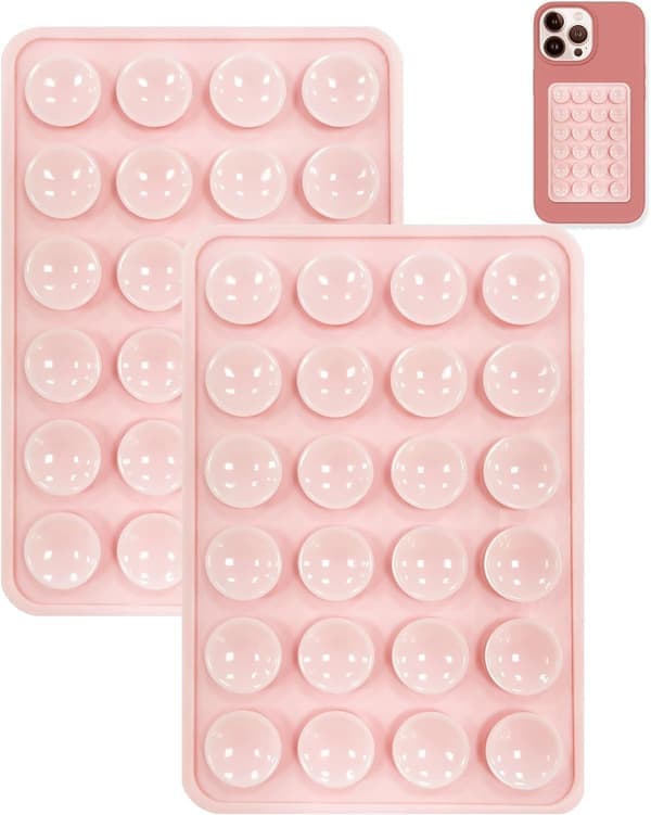 Mobiiliteline / pidike imukupeilla, vaaleanpunainen Pink