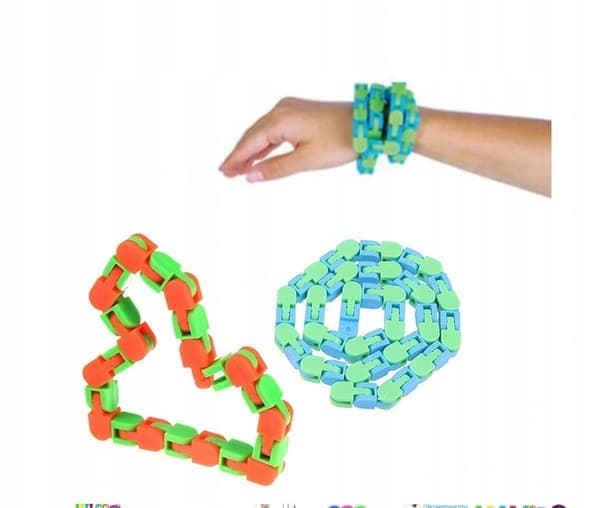 30-pak Fidget Legetøj - Pop It, Stressbold, Dimple, Bønner mv. flerfarvet 30