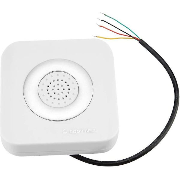 12V Trådløs Dørklokke Dørklokke Hjem Adgangskontrol System Støtter Ingen Installation Dørklokke Klokkesignal 90Db Dørklokke Til Flush Mount Højttaler