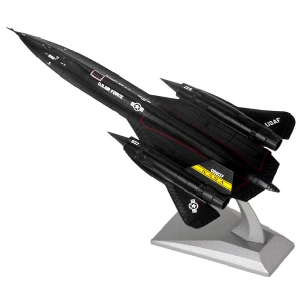 1/144 Diecast -71a Blackbird rekognoseringsfly modellfly for barn voksne hjemmekontor dekor