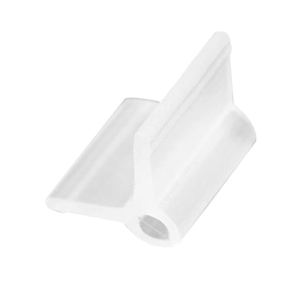 100 st Plast Trädgårdsympningsklämmor Mini Transparenta Tomatväxtstöd Klämmor Tw 2.5mm