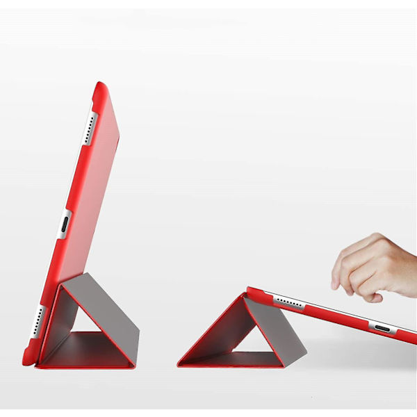 Skyddande Fodral för iPad Pro 12.9 tum med Pennhållare RED