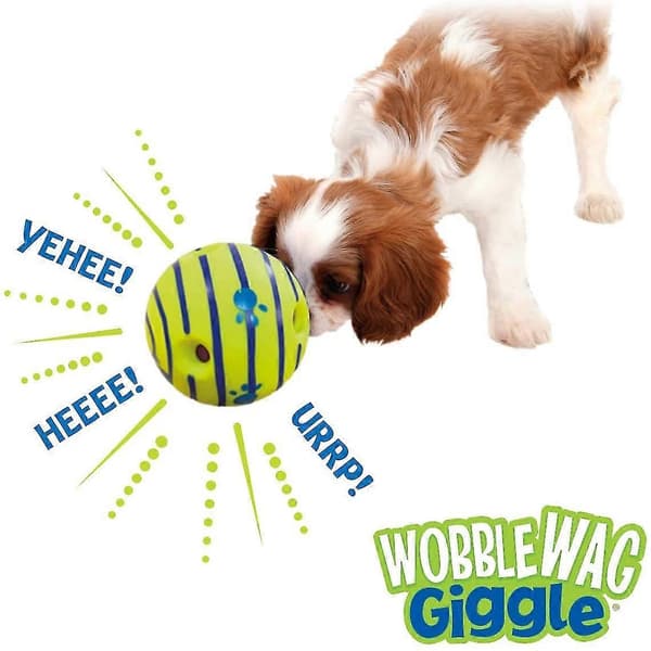 Wobble Wag Giggle Ball, Interaktivt Hundelegetøj