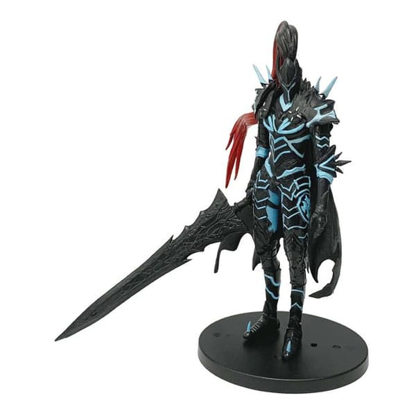 Igris Actionfigur – Blå/Sort Anime Statue (21cm) – Model til hjemme-/kontorindretning eller pynt