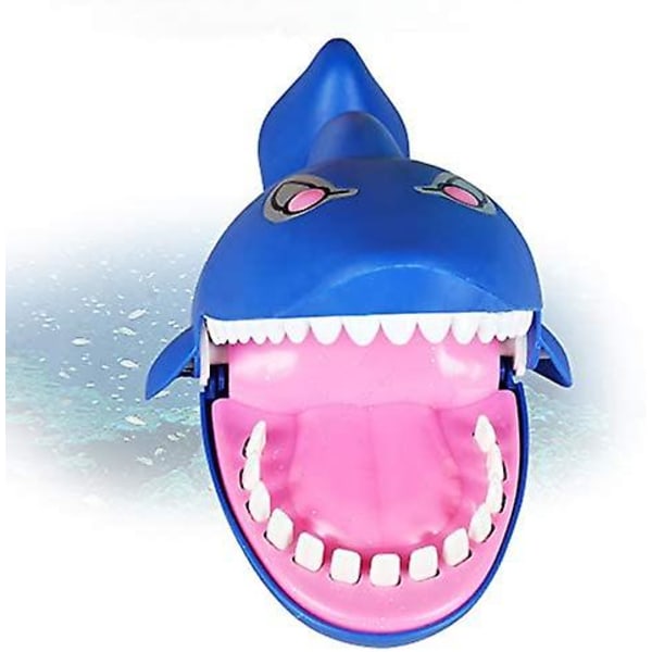 Shark Biting Finger Game, Shark Tandlægelegetøj med LED lys og lyd, sjov fødselsdagsgave til børn