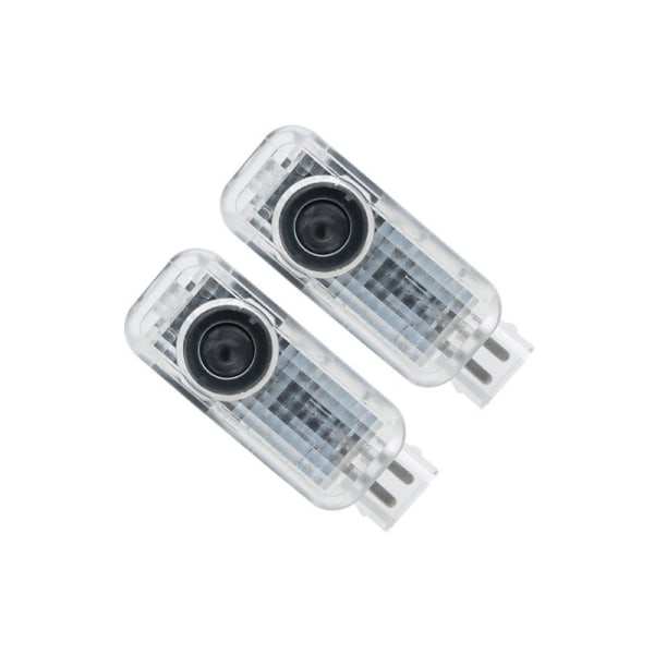 Suitable for Audi Aodi welcome light A4LA5A6L atmosphere light A7A8LQ3Q5Q7 door laser projection light (2 pack)