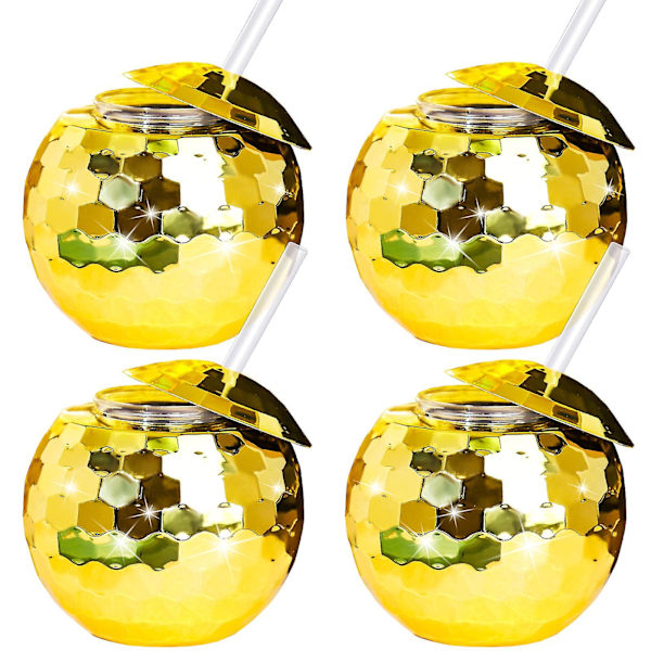 4 st Disco Vinglas Disco Flash Boll