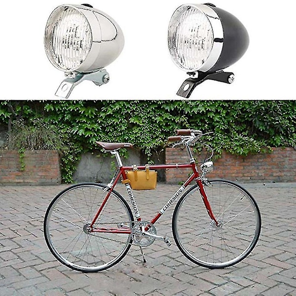 Cykellygte 3 LED Retro Klassisk Cykel Forlygte Cykel Retro Forlygte Forreste Tågelampe