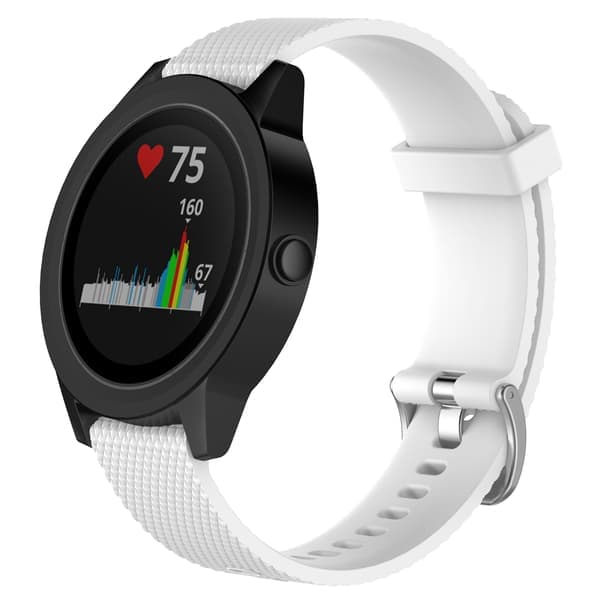 Garmin VivoActive 4S armbånd silikon Hvit Hvit
