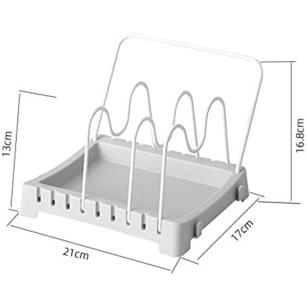 Säädettävä Kattilan Kannenpidike, Pannun Kannen Telikka, Keittiövälineiden Järjestäjä, Kattilan Telikka, Keittiöön