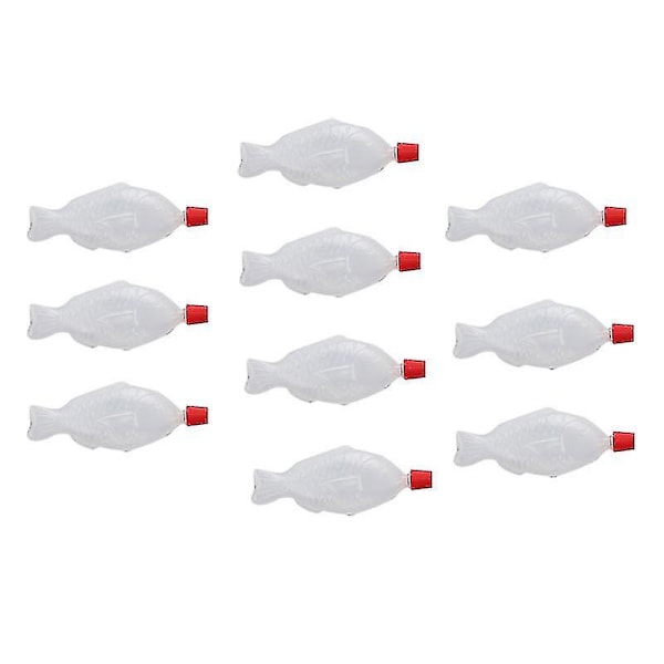 100 st Fiskarformade 8,5 ml Sojasås Engångsflaskor Sushi Kryddflaskor