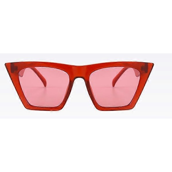 Retro Firkantede Cat Eye Solbriller Dame Mode Cat Eye Solbriller