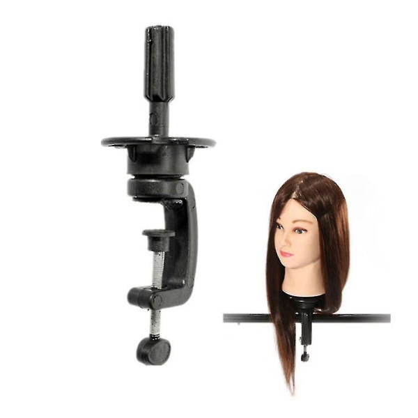 Wig Head Stand Adjustable Mannequin Head Holder Plastic Metal Mannequin Head Stand Solid Wig Head Holder