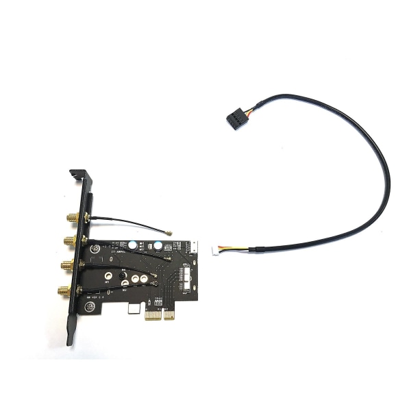 USB kabel 4-stift till 9-stift header 31 cm för Bcm94360cd Pci-e Desktop Card