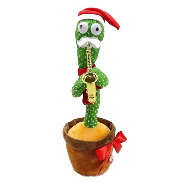 Julsång och dans Kaktus Leksakdansande kaktus Baby Dansande kaktushärmar leksak