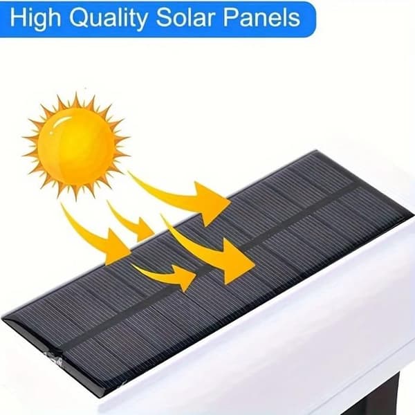 Bevægelsessensor Gadelygte – Solar LED Havelampe – Smart Udendørs Gadelygte