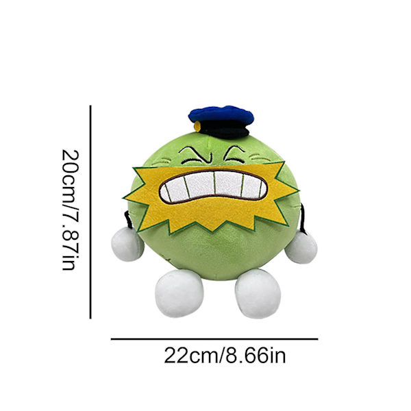 Shovelware Brain Game Roblox Brain Game Pehmolelu Blue hat and green melon