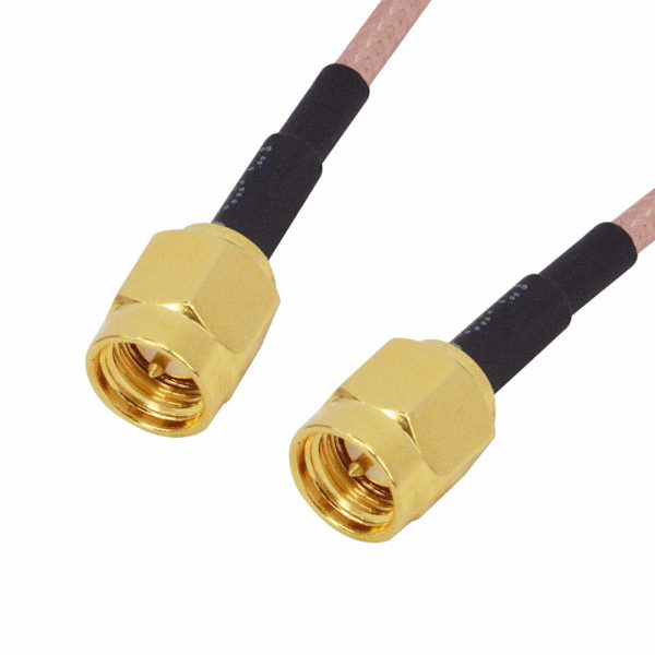 15CM SMA WiFi-antennekabel SMA hann til SMA hann forlengelseskabel RG316 WiFi trådløs jumper lavt tap SMA hann-ledning 2PCS